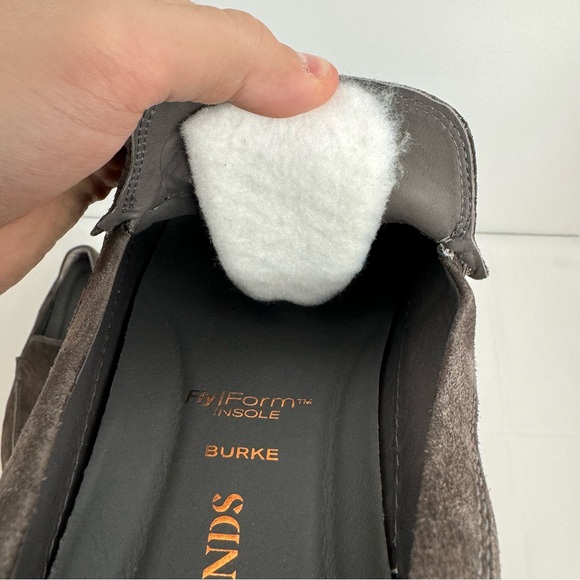 Allen Edmonds "BURKE"  Suede  Slip-On Casual Sneakers 13 EEE  Grey - Picture 10 of 10